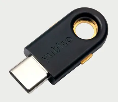 Produktbild von YubiKey 5C, Sicherheitsschlüssel