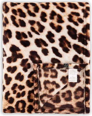 Produktbild von Leopard Plaid 140x200 Brown
