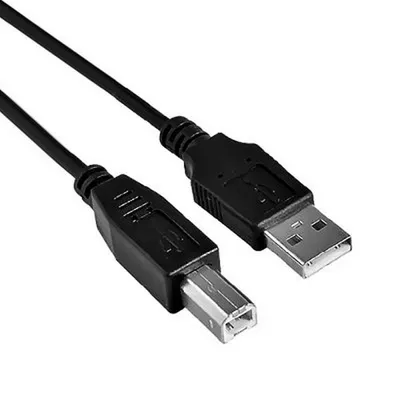 Produktbild von USB A zu USB-B-Kabel NANOCABLE 10.01.0104-BK 3 m Schwarz