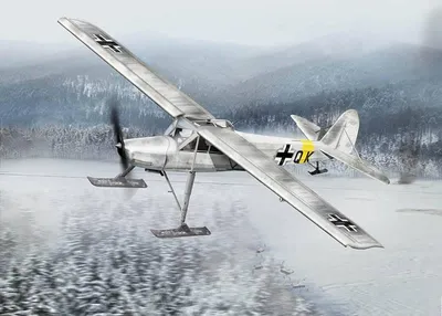 Image de HOBBY BOSS HB80183 Fieseler Fi-156 C-3 Storch Skiplane 1:35