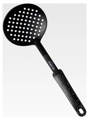 Produktbild von Schaumlöffel 34 cm Küchenhelfer, Kunststoff, schwarz, 33,9 x 11,9 x 3,9 cm