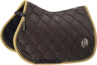 Produktbild von Eskadron HERITAGE Schabracke " Baumwolle GLITTER CRYSTAL " Form - Pony-Dressur Farbe - black-truffle