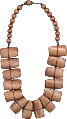 Produktbild von Kurze Kette Emma aus Holzperlen von collezione alessandro