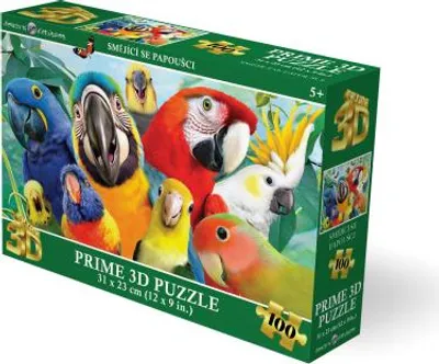 Imagen del producto de Rompecabezas 3D - Loros sonrientes