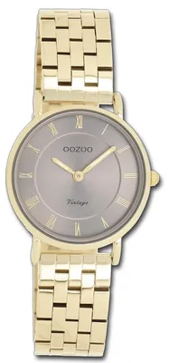 Obrázek produktu pro Hodinky Oozoo Vintage Series, zlaté, náramkové, quartz, analogové, model D3UOC20377