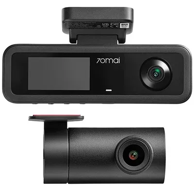 Zdjęcie produktu dla Kamera samochodowa 70mai T400 Dash Cam 3-kanałowa 1440P HDR GPS