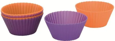 Produktbild von Silikon-Backförmchen für Muffins – 6 Stück