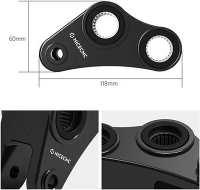 Imagen del producto de Kit de bajada de suspensión - Extensión de 40 mm - Accesorios para motor - Compatibilidad universal
