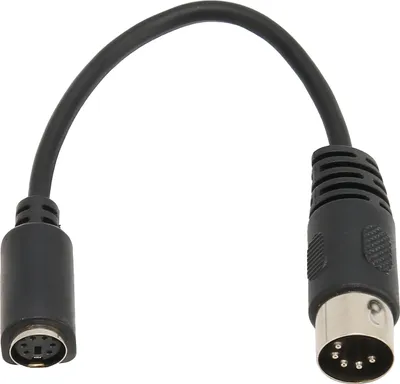 Obrázek produktu pro Převodní kabel klávesnice a myši, 5kolíková zástrčka DIN na zásuvku mini 6, adaptérový kabel pro PS2 5,9