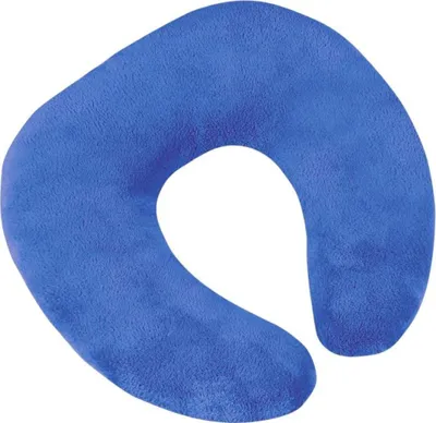 Obrázek produktu pro Polštářek cestovní podkova - 30x35 cm - Modrá