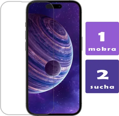 Produktbild von Co2 Telefon Gehärtetes Glas, Trip Shield, 9H, Für Iphone 14 Pro 0158