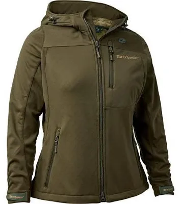 Produktbild von Deerhunter Lady Excape Softshell Jacke Damen (Art Green) Größe 46