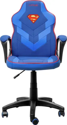Immagine prodotto di Trust GXT 703SM Sedia da gioco Revvo per bambini, Superman, colore: blu