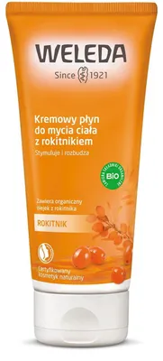 PŁYN DO MYCIA CIAŁA Z ROKITNIKIEM ECO 200 ml - WELEDA
