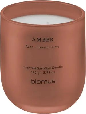 Produktbild von blomus GmbH TUOKSU Duftkerze S Amber rustic brown 9cm