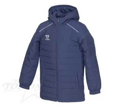 Produktbild von Warrior Alpha Stadium Jacket - Senior, Größe:S, Farbe:Navy