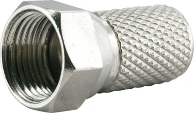 Produktbild von Schwaiger FST7008 531, F-Typ, Silber, Metall, 8 Stück(e)