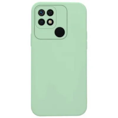 Produktbild von Liquid Silikon Hülle für Xiaomi - Farbe: Türkis - Modellkompatibilität: Für Xiaomi Redmi 10C