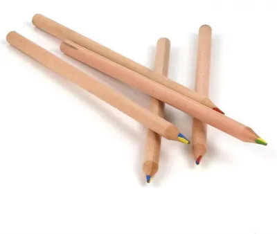 Produktbild von ökoNorm Vierfarbstift "Regenbogen", dünn - 1 Stück