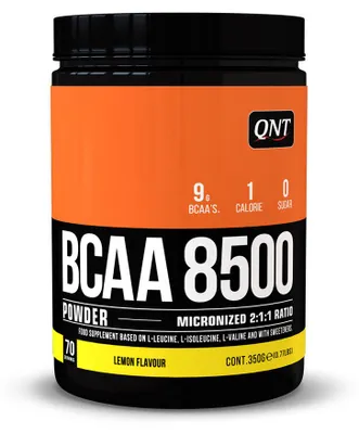 Produktbild von QNT BCAA 8500 (350g) Lemon Lime - Aminosäuren - BCAA