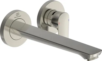 Produktbild von Ideal Standard Wand-Waschtischarmatur Connect Air Unterputz, Ausladung 225mm A7009GN Silver Storm