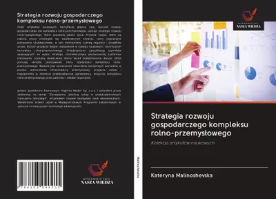 Produktbild von Strategia rozwoju gospodarczego kompleksu rolno-przemys¿owego