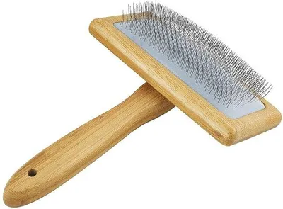 Obrázek produktu pro Ibenzoa® Profesionální sada pro péči o srst psů a koček – kartáč a hřeben s odsáváním, s nerezovými štětinami, vhodná pro krátkou i dlouhou srst, odstraňuje odumřelé chlupy a zacuchání