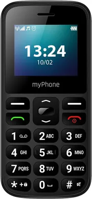 Produktbild von myPhone HALO | A LTE | Black | 1.77 " | TFT | 48 MB | 128 MB | Dual SIM | Nano SIM | Bluetooth | 5.0 | USB version Micro USB | Built-in camera | Main camera resolution 0.3 MP | 800 mAh