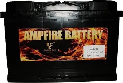 Produktbild von AMPFIRE A70 12V 70Ah 760A AGM Start/Stop