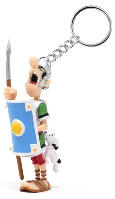 Obrázok produktu pre Kľúčenka s motívom Asterixa, Rímana, ktorý pohrýzol Idefix
