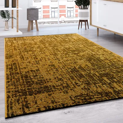 Produktbild von Teppich Wohnzimmer Flachgewebe Modern Sisal Muster Einfarbig Pastell Fransen Grösse 60x100 cm