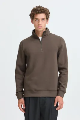 Produktbild von Casual Friday CFSebastian Herren Sweatshirt Troyer Pullover mit Troyerkragen Stretch Regular fit