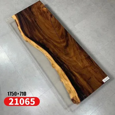 Produktbild von Epoxid Harz Esstisch Echtes Holz Massive Möbel Wasserfall Epoxy Tisch 175x71cm