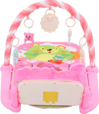 Produktbild von Spielmatten für Baby-Fitnessstudios, multifunktionale Kick- und Klavier-Gymnastikmatte, frühpädagogisches Spielpad mit Schlaflieder-Lichtern