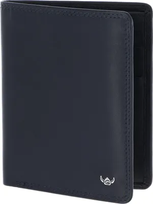Produktbild von Golden Head Leder Kartenetui Polo RFID Protect Scheintasche ohne Münzfach 1328 Marineblau dunkelblau
