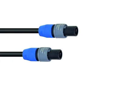 Produktbild von PSSO Lautsprecherkabel Speakon 2x2,5 1,5m sw
