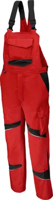 Produktbild von Kübler Latzhose ACTIVIQ 3250 mittel-rot/schwarz Größe 102