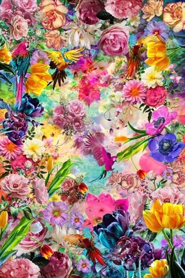 Immagine prodotto di Fiori in vetro colorato 120 x 80 cm
