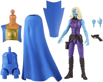 Imagen del producto de Figura Heist Nebula What If…? y Pieza Build A Figure Marvel Legends Articulada 15 cms