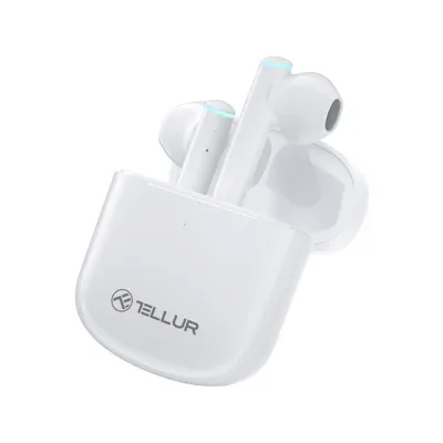 Image de Casque stéréo sans fil Tellur Aura, blanc