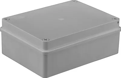 Zdjęcie produktu dla Puszka natynkowa bez dławików IP65 190x140x70 szary
