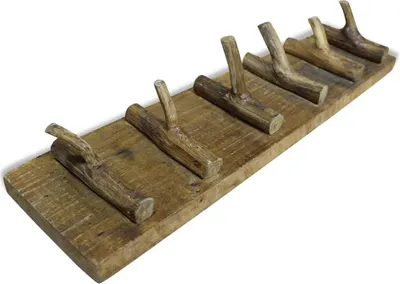 Produktbild von vidaXL Garderobenleiste Gemischtes Altholz 60x15 cm