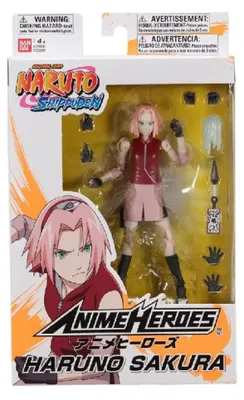Zdjęcie produktu dla Bandai Anime Heroes Haruno Sakura, Figurka kolekcjonerska, Anime i manga