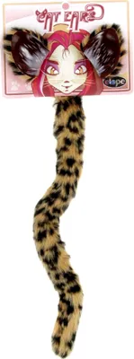 Produktbild von Katzenschwanz & Ohren Kostüm Zubehör Fasching Karneval