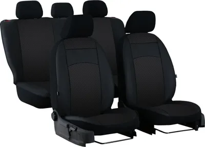 Immagine prodotto di Coprisedili auto Coprisedili universali Protezione sedili per Toyota Yaris I Set nero