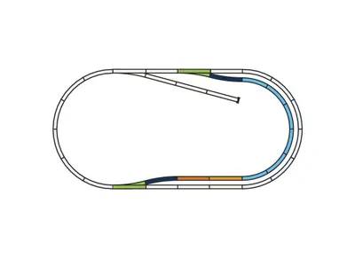 Image de Piko Track Set C (piste parallèle) - 55320