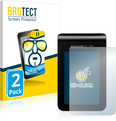 Produktbild von 2x Für REINER SCT tanJack deluxe Schutzfolie BROTECT Displayschutz Display Schutz Folie Klar Transparent