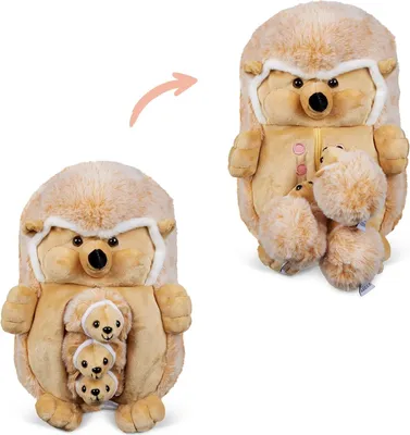 Immagine prodotto di Set di ricci Mamanimals: amici di peluche per bambini