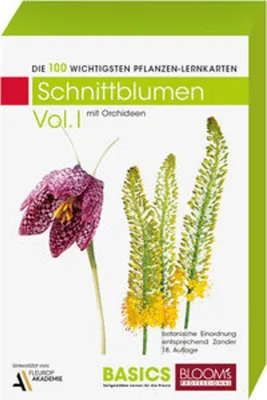 Obrázok produktu pre Schnittblumen Vol. I: Die 100 wichtigsten Pflanzen-Lernkarten
