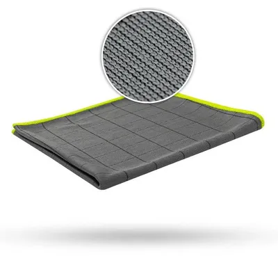 Produktbild von Liquid Elements Mikrofaser-Fenstertuch, Glasreinigungstuch Carbon – 300 g/m², 40 x 40 cm